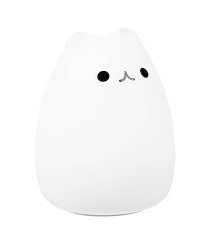 Squishy Night Light RGB with Remote Control LED Lamp Cat