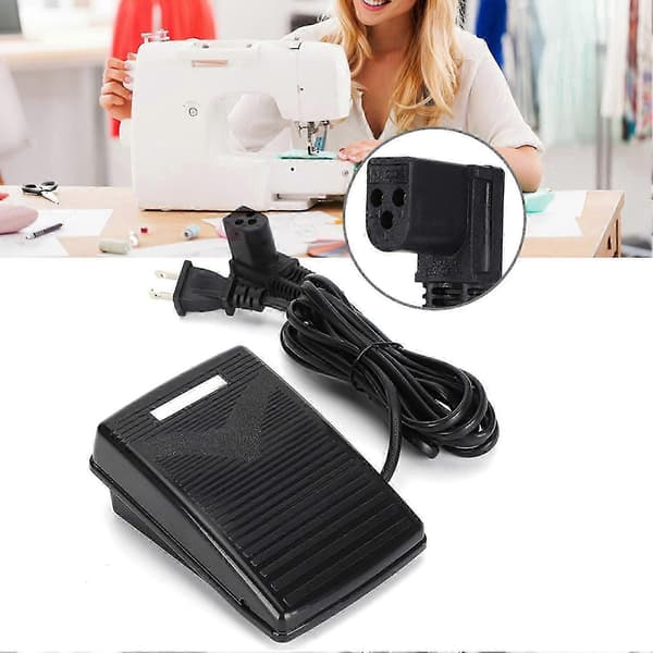 Fotkontrollpedal Multifunksjonell symaskin Passer til Singer 974 US Plug 110V