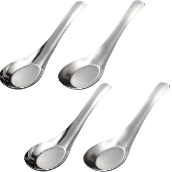 Asiatisk Suppeske - Rustfrit Stål 2-pak 84 84 6-pack
