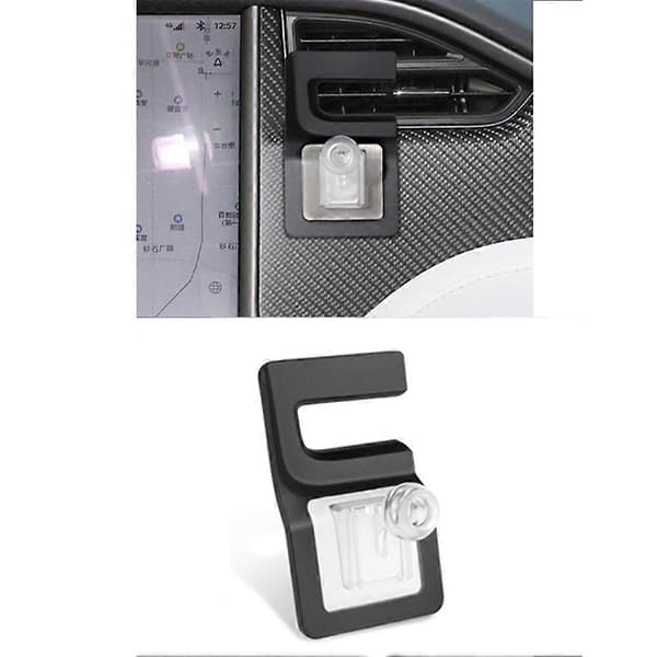 Til Tesla Model X 2016-2021 Model S 2014-2021 Biltelefonholder Speciel Fast Beslag Base Interiørtilbehør
