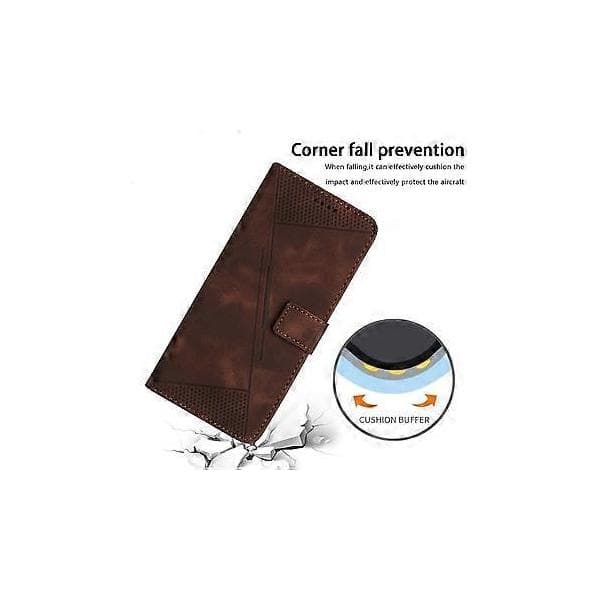 Case for Honor Magic 7 Lite Protective Flip Soft PU Leather Phone Case Compatible with Honor Magic 7 Lite - Brown Brown