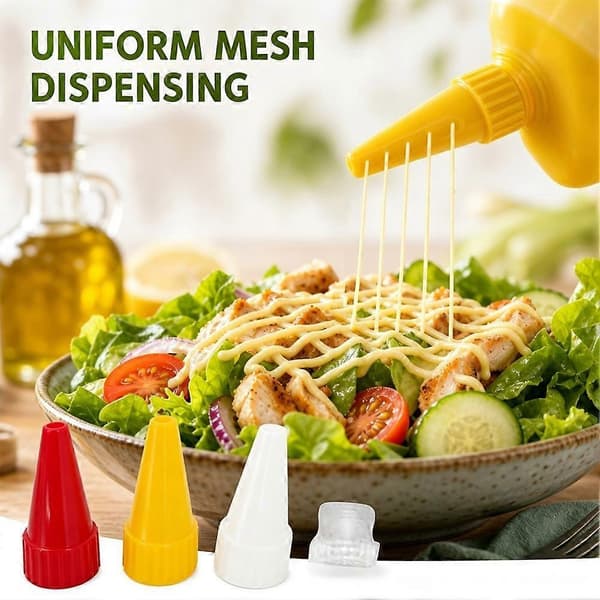 Saucemundstykke Dispenser - til salatdressing, PP-materiale, 1,75 cm