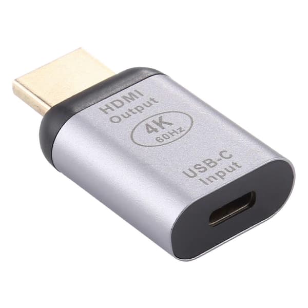 Type-C / USB-C hun til HDMI han aluminiumslegeringsadapter
