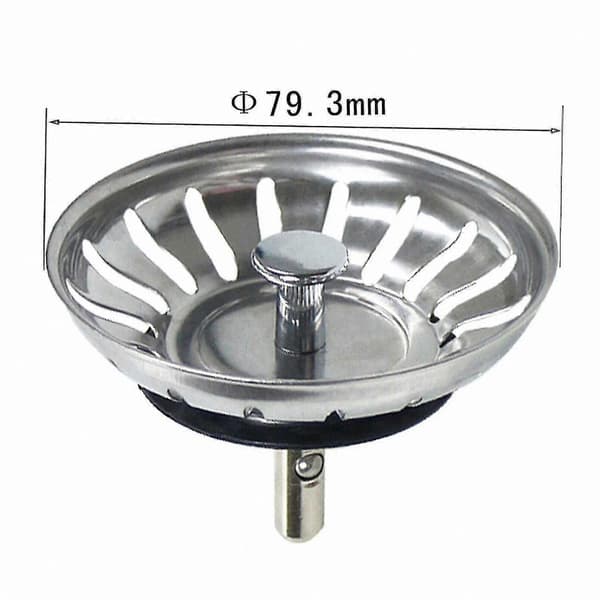 3,5\" excentrisk si med 18 afløbsåbninger til hygiejnisk brug