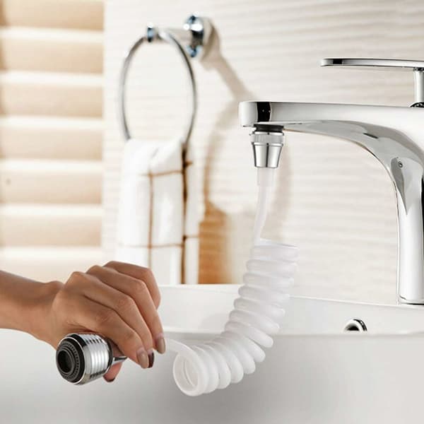 Faucet Extension Hose, Foldable Kitchen Faucet Extension Porta