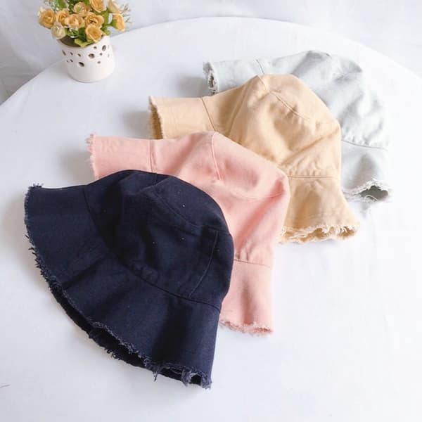 Women's Wide Brim Bucket Hats, Summer Travel Friendly Packable Cotton