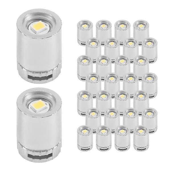 30 stk. Miniature LED-lys, Små lys til håndarbejde, Mini LED-lys, Miniaturelys til legetøjsbrikker B