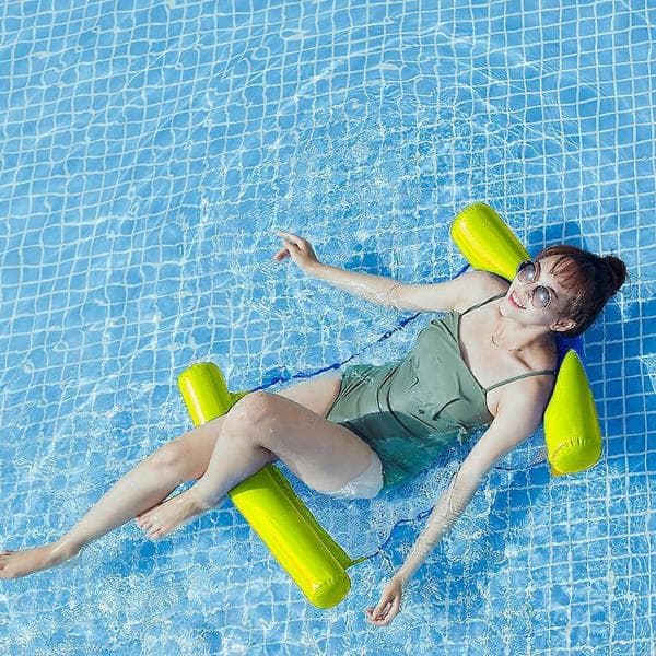 Mångsidig uppblåsbar poolflotte, perfekt för pool, strand, hav