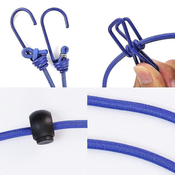 2-pack bärbar resklädslina, 12 klämmor, elastisk, infällbar, vindtät