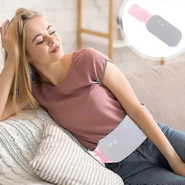 Elektrisk mageinnpakning USB varmepute for menstruasjonssmerter