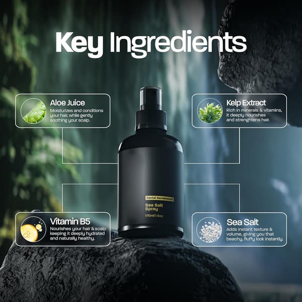 Base Sea Salt Spray Hårstyling Spray