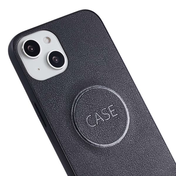 iPhone 13 - 2i1 Læder Magnet Etui / Cover - Sort 85