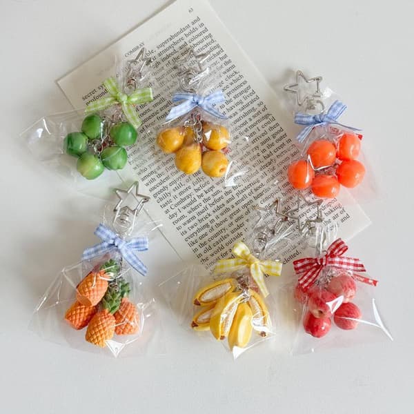 Luova Mini Ananas Riipus Avaimenperä Simulaatio Hedelmät Desi A3