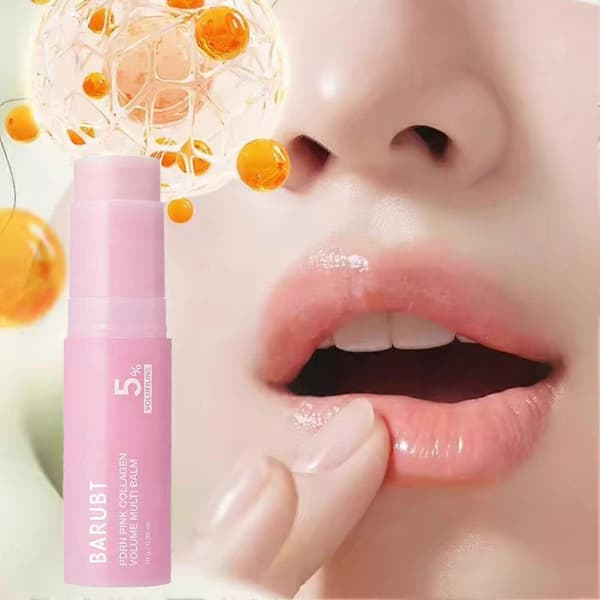 PDRN Pink Collagen Volume Multi Balm Glød Hydrering Hudpleje Bærbar
