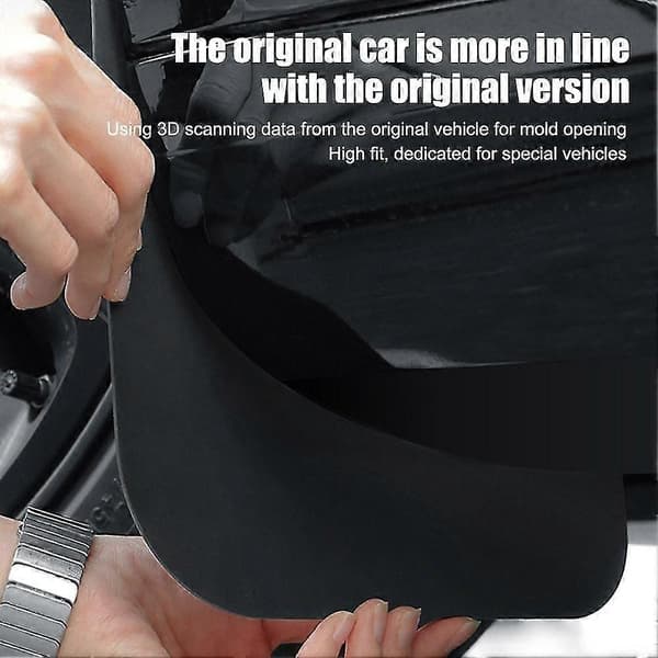 Mudflaps / Sprutskjermer for Model 3 Highland 2024 - Foran & Bak