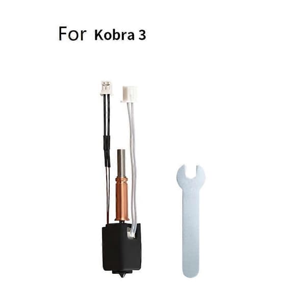 Hotend-sæt til Anycubic Kobra 3 Hotend-opgradering Termistor Varmrør Hotend til Anycubic Kobra 3 3D-printerdele Sæt