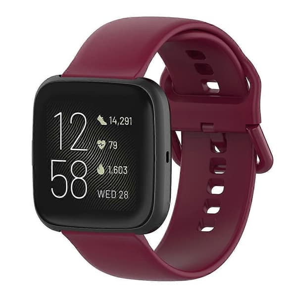 Urrem til Fitbit Versa 2 / Versa / Versa Lite / Blaze Wine Red