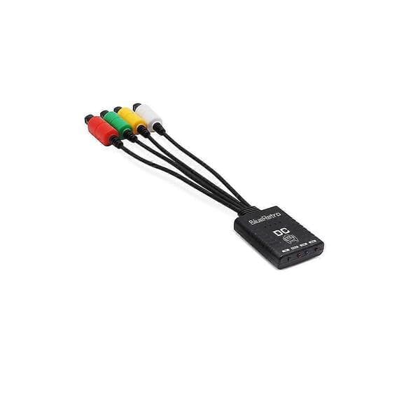 Trådløs controlleradapter til Dreamcast DC-konsol kompatibel med Switch-controller Svart
