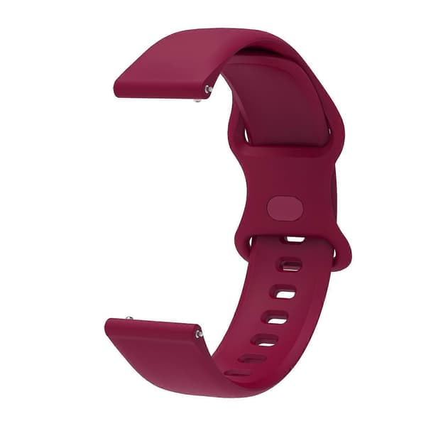 Til Amazfit GTS 2e silikone urrem Wine Red