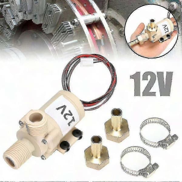 12V Borstlös Vattentät Pump för Högtemperatur Solvarmvattensystem