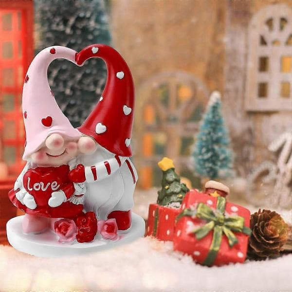 Valentinsdag nissefigur til en sød Valentinsdagsgave