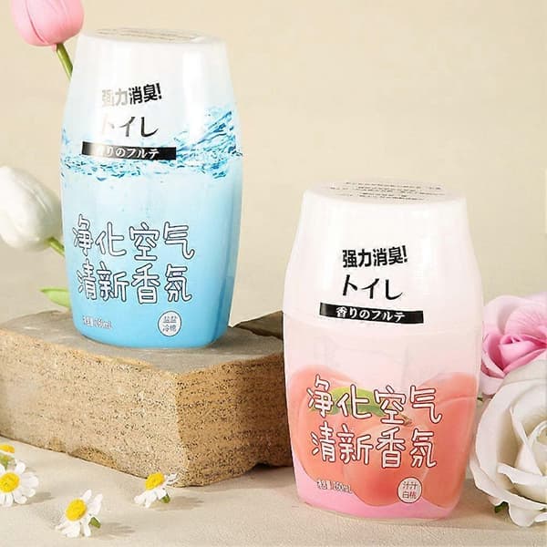 Toalettluktfjernende luftfriskergel - 260 ml langvarig baderomsduft bule 260ml