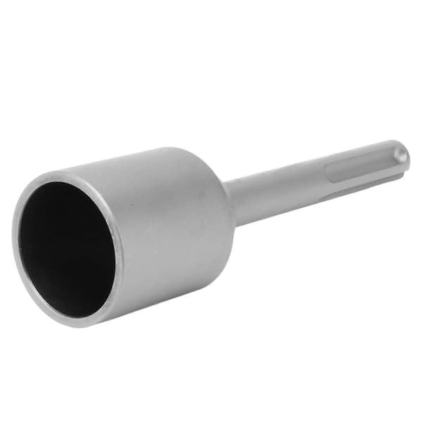 T-stolpsdrivare 5 gropar skaft stålstolpsdrivare handstolpshammare borrfäste 20 cm längd 45 mm / 1,8 tum