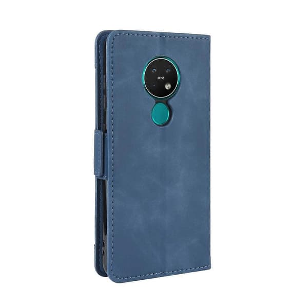 Plånboksfodral i läder för Nokia 7.2 / 6.2 Blue