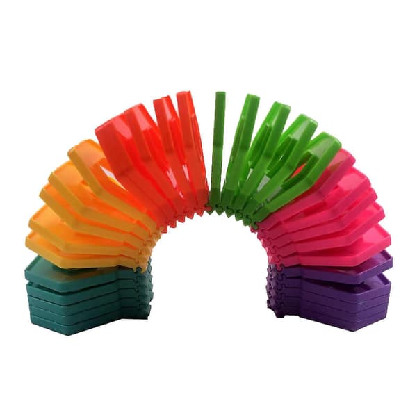 Finger Sensoriske Leker Plast Flerfarget Fidget- og Sensoriske Leker for Barn