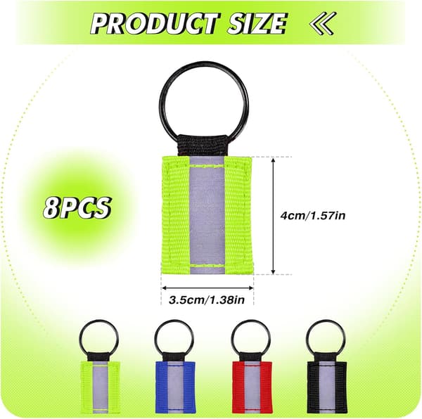 Reflective pendants, reflectors for school bags, backpacks, running, reflection