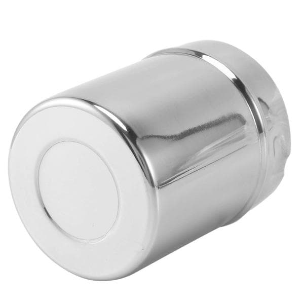 2X Kaffedoseringskop i rustfrit stål Pulverføderdel til 58 mm espressomaskine Doseringskop til 58 mm espressomaskine Silver