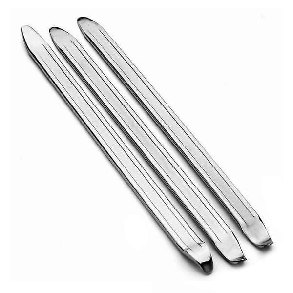 3PCS 11.81In Galvaniserad Typ Auto Motorcykel Däcksked