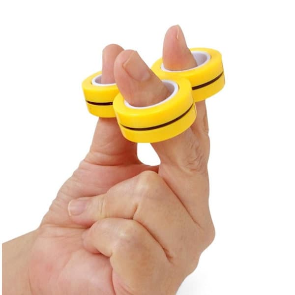 3-Pakning - Magnetiske Ringer / Fidget Leker - Magnetkuler multifarge