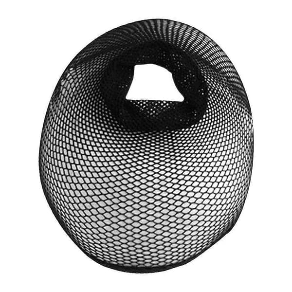 10 st peruknät i högtemperaturfiber, elastiskt nät, perukfriseringstillbehör (svart)