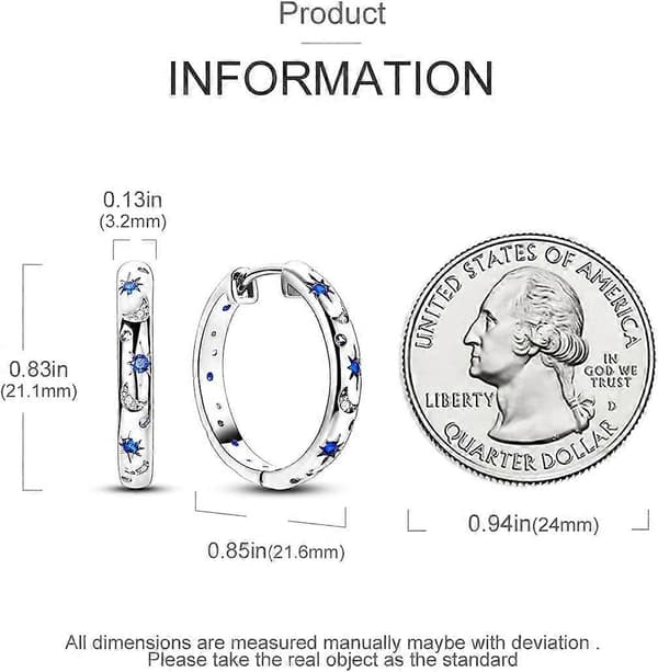 925 Sterling Sølv Bøyleøreringer Hjerte Bøyleøreringer for Kvinner U-formet Bøyle