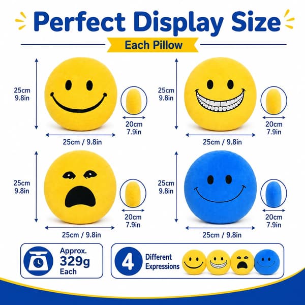 Verity Plush, 9,8\" kusligt leende skräck-samlarobjekt, 14+ år 4-pc Set
