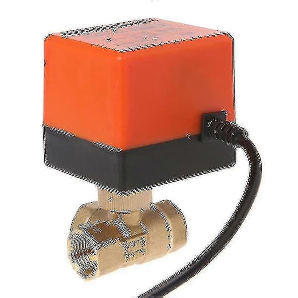 3-veis motorisert kuleventil, 220V AC elektrisk kontroll, DN15/20/25 størrelse