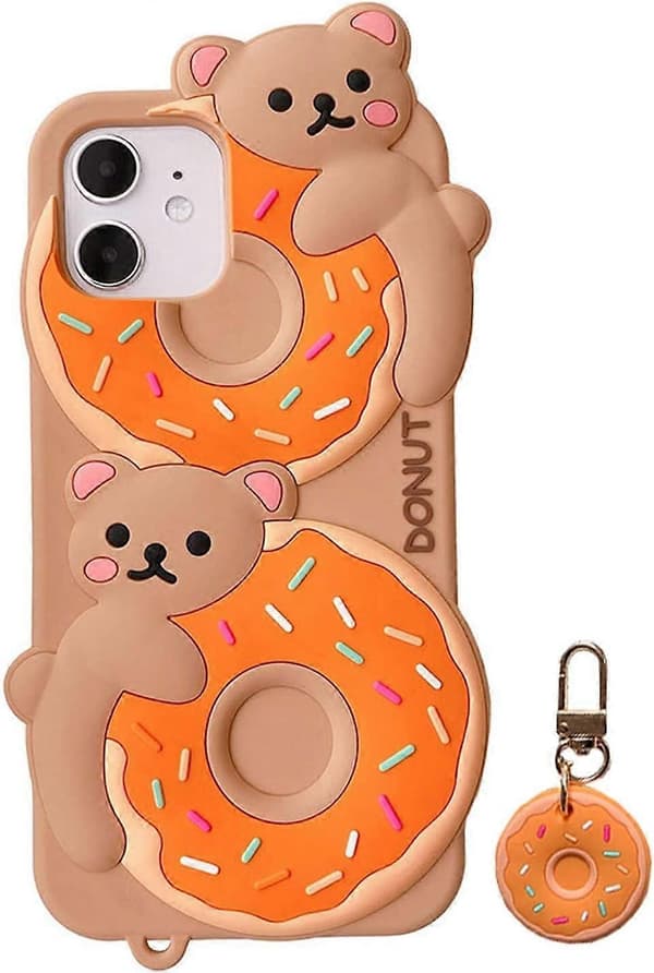 For iPhone 13 Pro Max Deksel Kawaii Telefondeksler, Jente Telefondeksel
