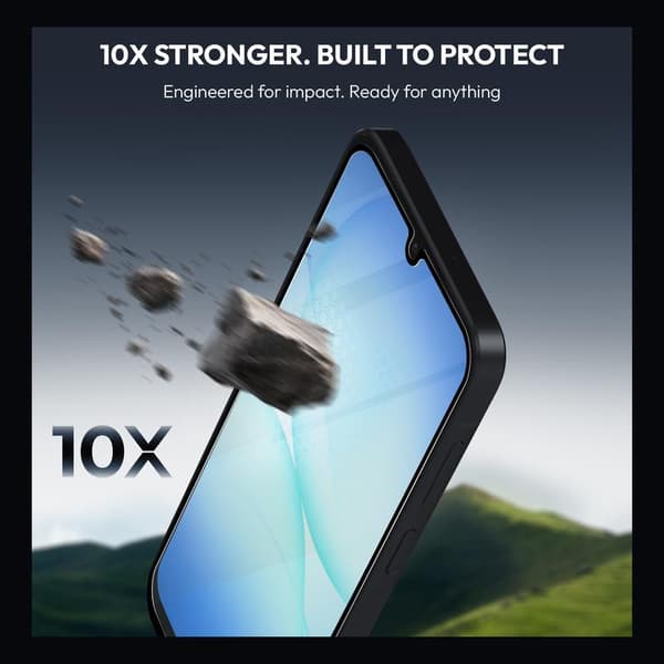 2-pack Samsung A17 Screen Protector - Tempered Glass | [Automatic Installation] - Bubble-Free Samsung A17 EasyFit