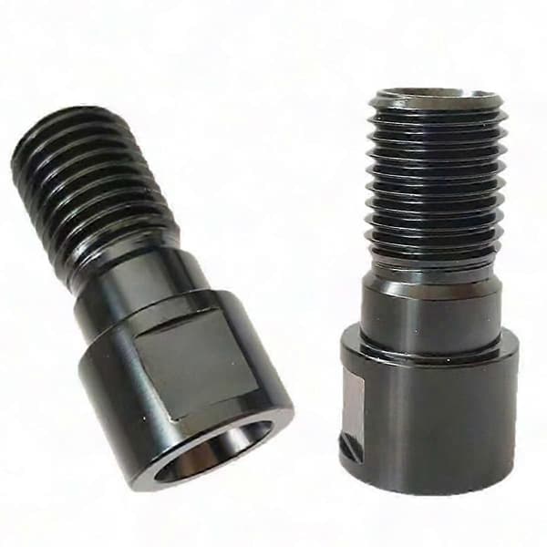 Adapter for diamantkjerneborekroner, 1-1/4\" til 7\" UNC til M22 gjengestørrelseskonverter