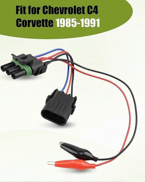 3-pinners MAP gasspjeldposisjonssensor testkabel, passer til GM Chevrolet 1985-1991 C4 Corvette
