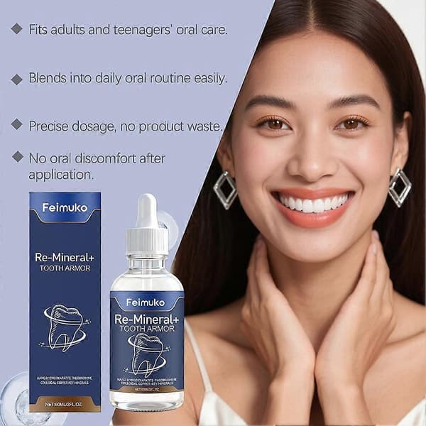 Re- Mineral+ Tooth Armor, Nano Hydroxyapatite Theobromine Hammashoitoesanssi 1pcs