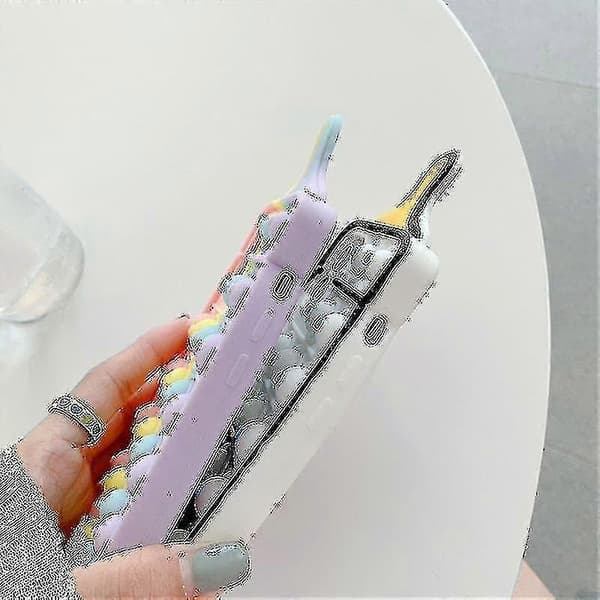 Push Pop Bubble Sensorisk Fidget Leketøy Telefondeksel Silikondeksel til iPhone