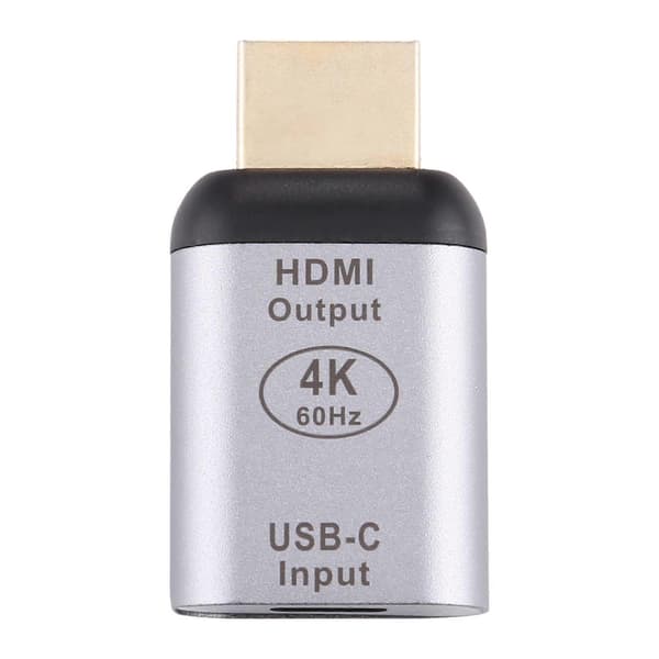 Type-C / USB-C hun til HDMI han aluminiumslegeringsadapter