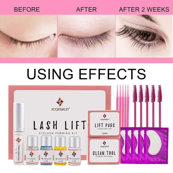 ICONSIGN LASHLIFT Vippeløftsett Vippepermanent Vippebøy Vippeextensions