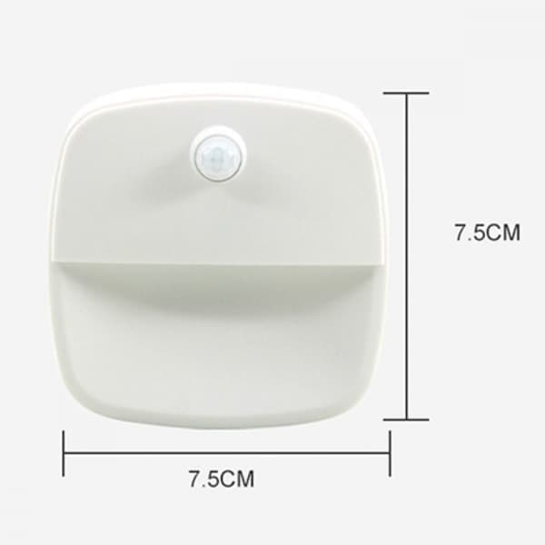 3 stk. Trådløse Smarte Korridor Nødsensorlamper, Soveværelse Natbord Batteri Sensor Natlampe