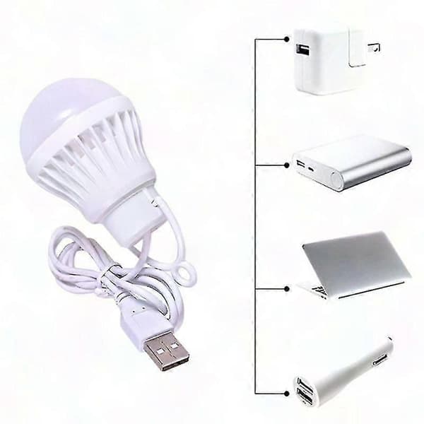 Bærbar USB-lanterne Campinglys 7W Udendørs Camping Multiværktøj med Fro