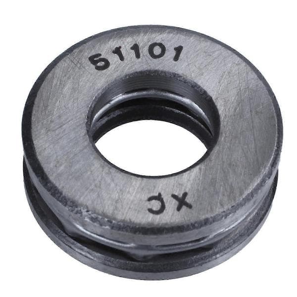 51101 Trykkulelager, 12 x 26 x 9 mm Silver