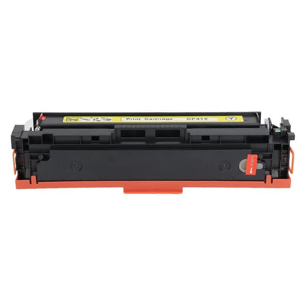 Printer Tonerpatron til HP M452dn M452dw Printer Erstatning Selenium Tromlepatron med Chip 2300 Sider til CF412A Gul 30g
