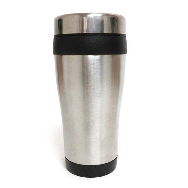 2-pack isolerad kaffemugg i rostfritt stål med dubbla väggar, 16 oz kopp